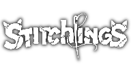a logo of the word STITCHLINGS.